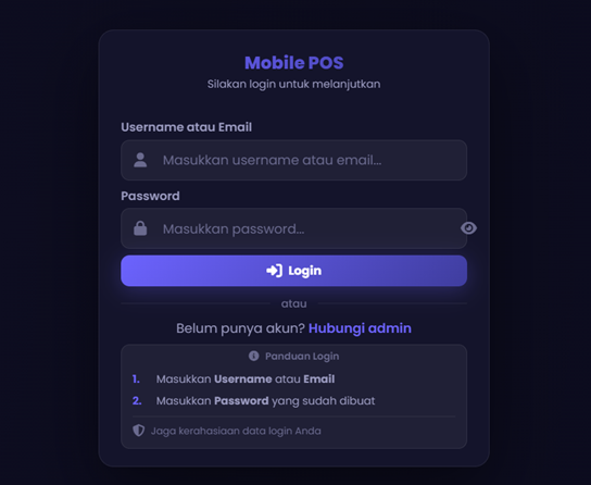 Halaman Login